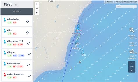 rolex sydney to hobart yacht tracker